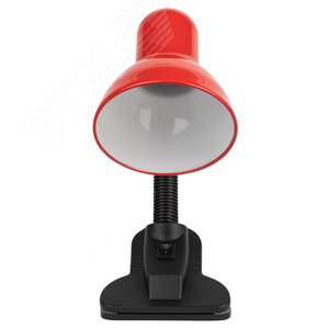 Светильник настольный на прищепке красный N-102-E27-40W-R 6