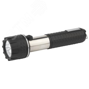Фонарь Трофи TM3D 3*LED, резина/металл, 3хD, бл+БАТАРЕЙКИ В ПОДАРОК (60/240) ЭРА (Б0032625) - ЭРА (Энергия света)
