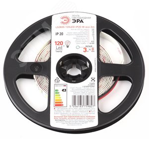 Лента светодиодная LS2835-120LED-IP20-W-eco-3m (100/1800) ЭРА