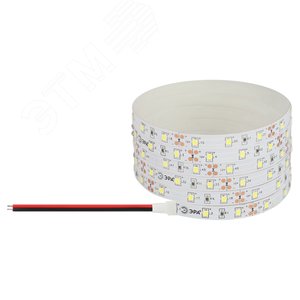 Лента светодиодная 4,8Вт/м 12В 3000К IP20 60LED/м LS2835-60LED-IP20-WW-eco-5m