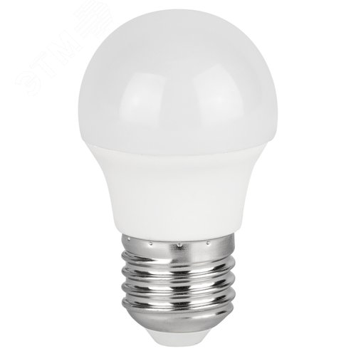 Лампа светодиодная 15Вт шар теплый белый свет Е27 STD LED P45-15W-827-E27 - ЭРА (Энергия света), артикул Б0066831
