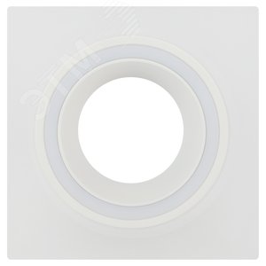 Светильник встраиваемый декоративный DK91 WH MR16/GU5.3 белый - фото 4