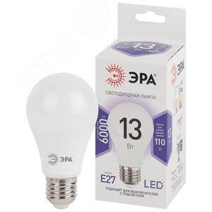 Лампа светодиодная LED 13 Вт 1040Лм 6000К груша холодный E27 170-265В LED A60-13W-860-E27 Standart 2