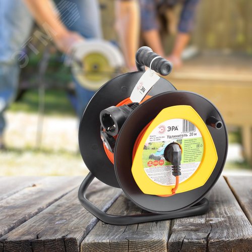 Удлинитель силовой RPx-1e-3х0.75-20m на п. катушке c/з 1 гн 20м ПВС 3х0.75 RPx-1e-3х0.75-20m 3