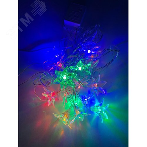 ENIN-3Z ЭРА Гирлянда LED Нить Цветы 3 м мультиколор, 220V, IP20 (36/864) (Б0041896) - фото 6