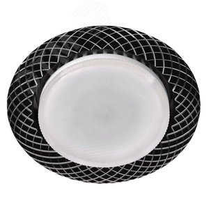 Светильник под лампу Gx53 KL 76 AL/BK ,220V, 13W, черный (50/1000) ЭРА (Б0032154)