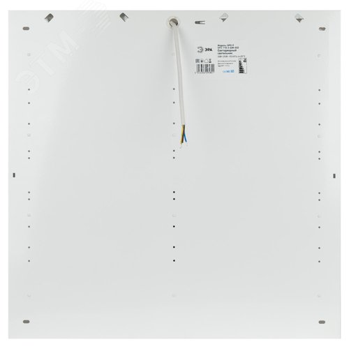 Светильник светодиодный SPO-910-3-65K-045 595х595x40 45Вт 4725Лм 6500К матовый С ПРОВОДОМ (2/48) 4