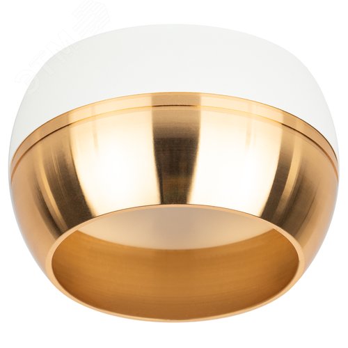 Подсветка декоративная накладной под GX53  белый/золото OL14 GX53 WH/GD  ЭРА (Б0049038) - фото 2