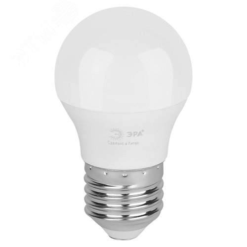 Лампа светодиодная LED 10 Вт 1000Лм 4000К шар нейтральный E27 220-240В LED P45-10W-840-E27 Green Line - фото 3