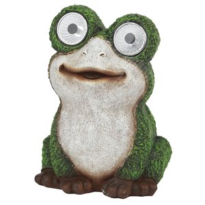 SL-RSN15-FROG-S Садовый светильник на солнечной батарее, полистоун, цветной, 14,5 см | Б0032581 | ЭРА - ЭРА (Энергия света)
