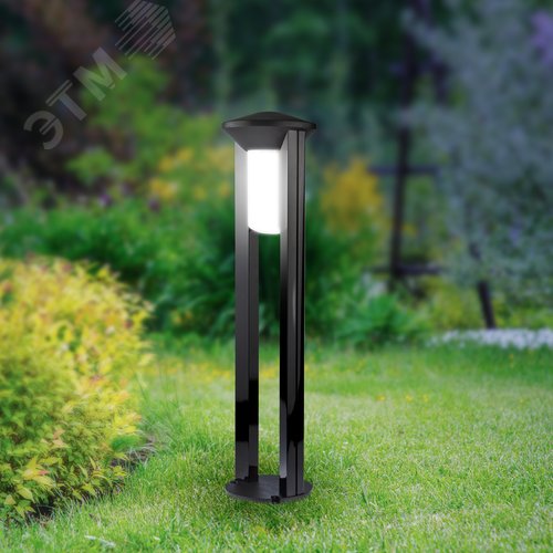 Светильник садово-парковый ФТУ 01-20-004 Арка напольный черный IP54 Е27 max20Вт h800мм 6