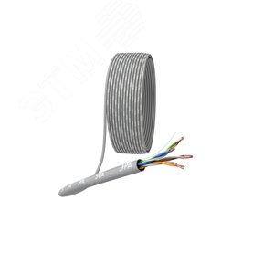 Витая пара U/UTP 4x2x24AWG Cat5e CU PVC 305м SIMPLE (Б0044426)