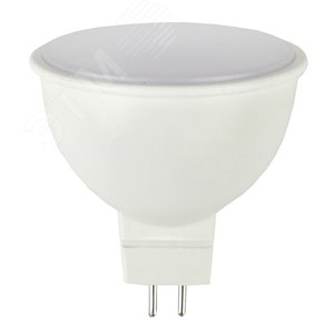 Лампа светодиодная LED 5 Вт 400Лм 4000К софит нейтральный GU5.3 220-240В LED MR16-5W-840-GU5.3 Red Line - фото 3
