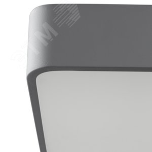 Светильник светодиодный Geometria Quadro SPO-164-W-40K-110 110Вт 4000К 17300Лм IP40 800*800*80 белый подвесной ЭРА (Б0050588) - фото 4
