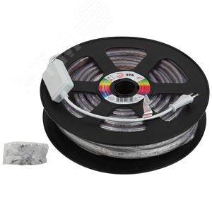 Лента светодиодная 7,2Вт/м 220В RGB IP67 30LED/м LS5050-7,2-30-220-RGB-IP67-20m - ЭРА (Энергия света)