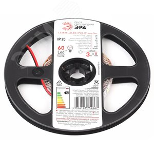 Лента светодиодная LS2835-60LED-IP20-W-eco-3m | Б0035584 | ЭРА