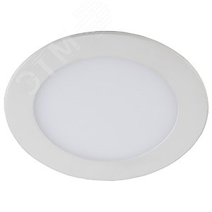 Светильник светодиодный круглый LED 6W 220V 6500K LED 1-6-6K 2