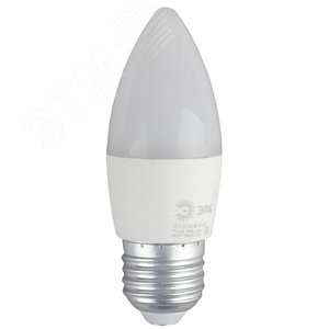 Лампа светодиодная LED 8 Вт 640Лм 2700К свеча теплый E27 220-240В ECO LED B35-8W-827-E27 Red Line 2
