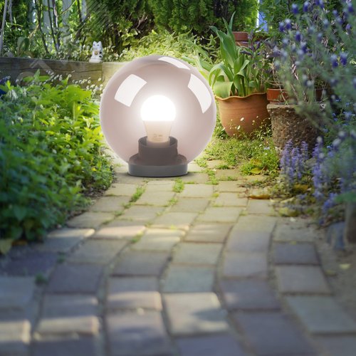 Светильник на опору/кронштейн НТУ 01-100-305 шар дымчатый IP44 Е27 max100Вт d300mm 6