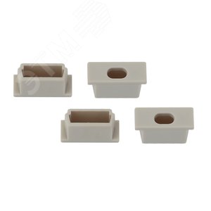 Набор заглушек для профиля CAB251, 4 сквозные (500/15000)