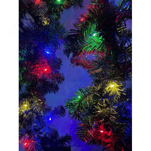 Гирлянда LED Нить 10 м мультиколор 220V ENIN -10NM ЭРА (Б0047965) 6