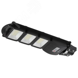 Светильник консольный на солнечной батарее,SMD, 60W, с датчиком движения, ПДУ,1000lm, 5000К, IP65 - ЭРА (Энергия света)