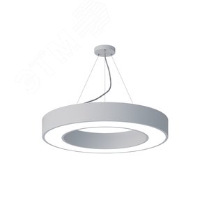Светильник светодиодный Geometria Ring SPO-133-W-40K-045 45Вт 4000К 3200Лм IP40 600*600*80 белый подвесной ЭРА (Б0050562) - ЭРА (Энергия света)