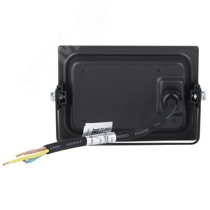 Прожектор светодиодный ДО-20 Вт 6500К 1400 ЛмIP65 200-240В встроенный датчик движения черный 20w холодный корпус LPR-041-1-65K-020 4