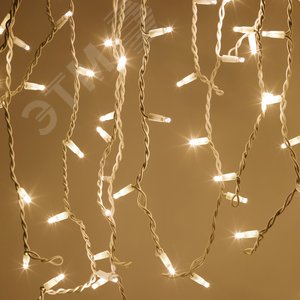 Светодиодная новогодняя гирлянда ERAPS-SP1 сеть 3 м тёплый белый свет 600 LED - ЭРА (Энергия света)