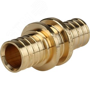 Муфта 20 аксиальная, латунь 2