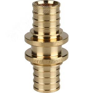 Муфта 20 аксиальная, латунь 4