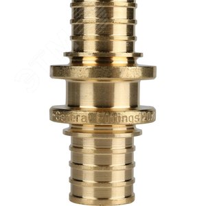 Муфта 20 аксиальная, латунь 6