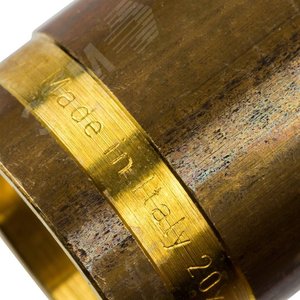 Гильза 20 аксиальная монтажная, латунная 6
