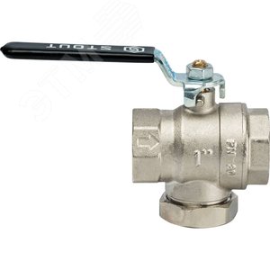 Кран шаровой с фильтром 1' 4