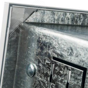 Шкаф распределительный ШРВ-0 670х125х404 1-3 выхода встроенный - фото 5
