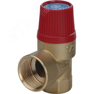 Клапан предохранительный 25x1/2' для систем отопления 2.5бар, Kvs=0.57м3/ч - STOUT