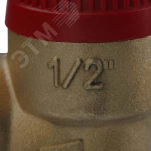 Клапан предохранительный 25x1/2' для систем отопления 2.5бар, Kvs=0.57м3/ч - фото 7