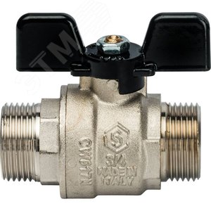 Кран шаровой 3/4' НН ручка бабочка 2