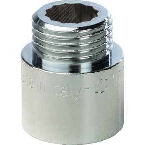 Удлинитель НВ 1/2'x20 мм, хромированный - STOUT