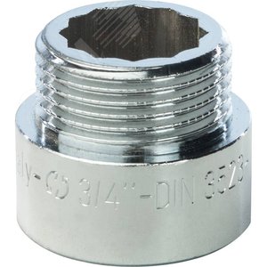 Удлинитель НВ 3/4'x15 мм, хромированный - STOUT