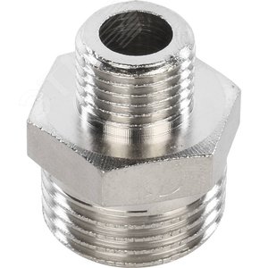 Ниппель НН никелированный 1/2'x1/4'