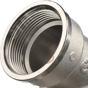 Угольник НВ 1'1/2 никелированный 6