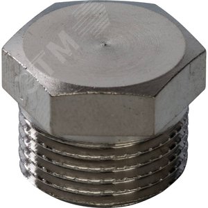Заглушка НР никелированная 3/8' - STOUT