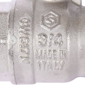 Кран шаровой стандартнопроходной 3/4' ВВ ручка рычаг 8