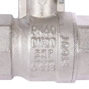 Кран шаровой стандартнопроходной 3/4' ВВ ручка рычаг 9