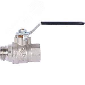 Кран шаровой стандартнопроходной 1/2' ВН ручка рычаг 2