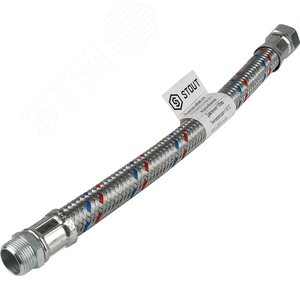 Подводка гибкая для воды 3/4' ВН длина 40 см - STOUT