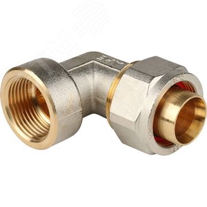Угольник ВР 1'x32 переходной, для металлопластиковых труб винтовой - STOUT