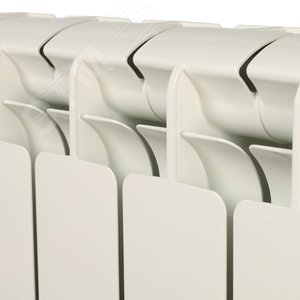 Радиатор алюминиевый секционный 500/80/6 боковое подключение - фото 9