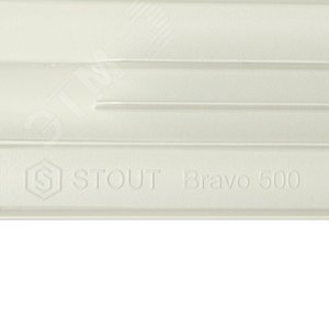 Радиатор алюминиевый секционный 500/80/6 боковое подключение - фото 11